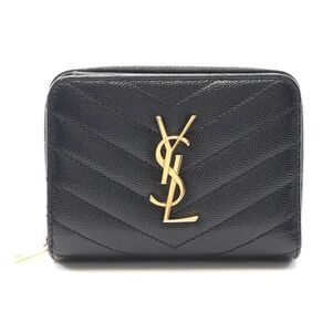 Saint Laurent Monogram Leather Wallet